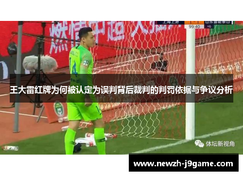 王大雷红牌为何被认定为误判背后裁判的判罚依据与争议分析